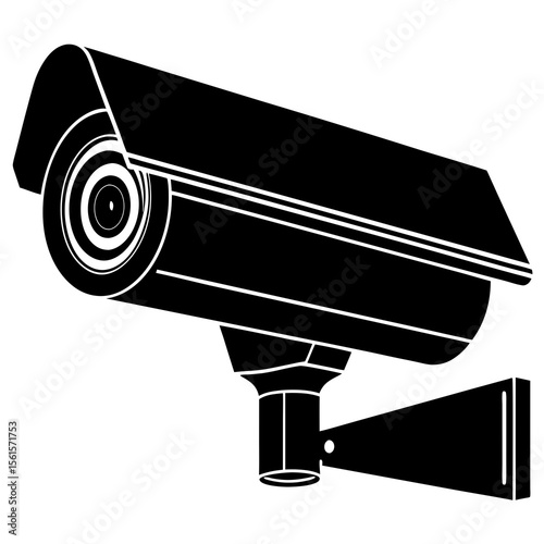 security camera on a white background