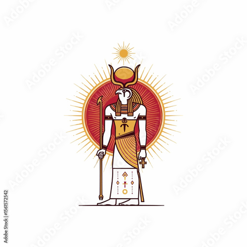 egyptian god logo design