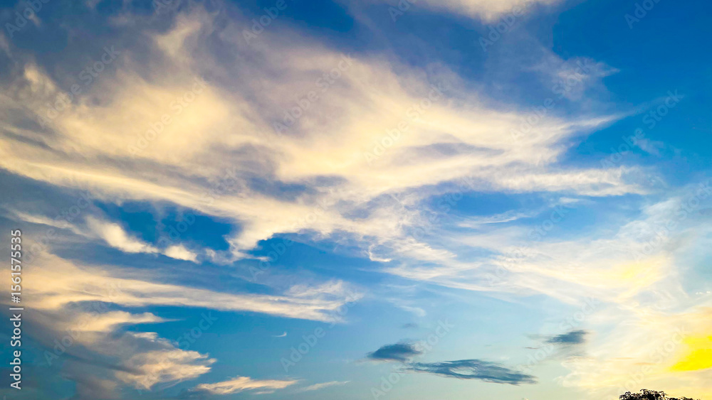 Blue sky and clouds for abstract background. Blue sky and clouds for abstract background.