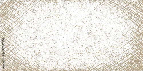 Rough, rusty metal mesh on a textured grunge surface forms an old, antique pattern