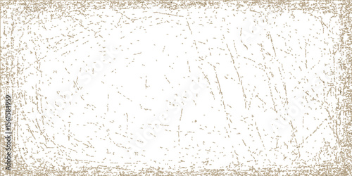 A grunge old paper texture background features a rough, dirty, vintage surface with a textured, blank design