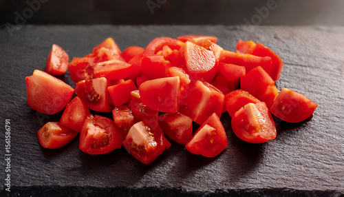 red tomatoes, Generated image