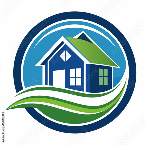 A professional and modern real estate logo featuring the letter V, designed with a house, roof, or property symbol. Ideal for real estate agencies, property dealers, housing companies, construction bu