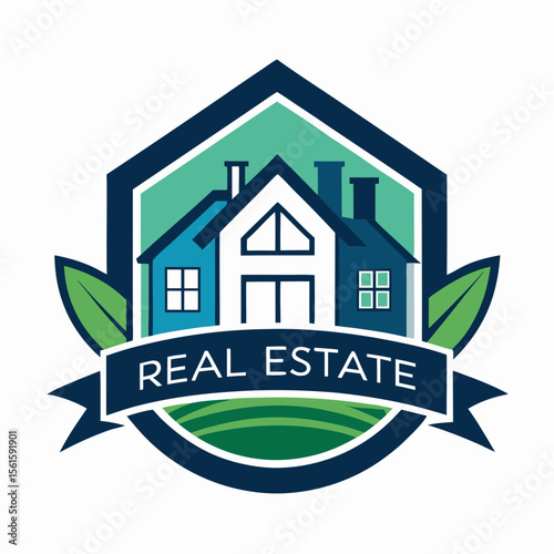 A professional and modern real estate logo featuring the letter V, designed with a house, roof, or property symbol. Ideal for real estate agencies, property dealers, housing companies, construction bu