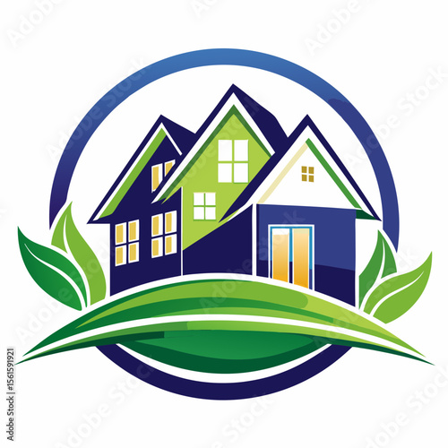 A professional and modern real estate logo featuring the letter V, designed with a house, roof, or property symbol. Ideal for real estate agencies, property dealers, housing companies, construction bu