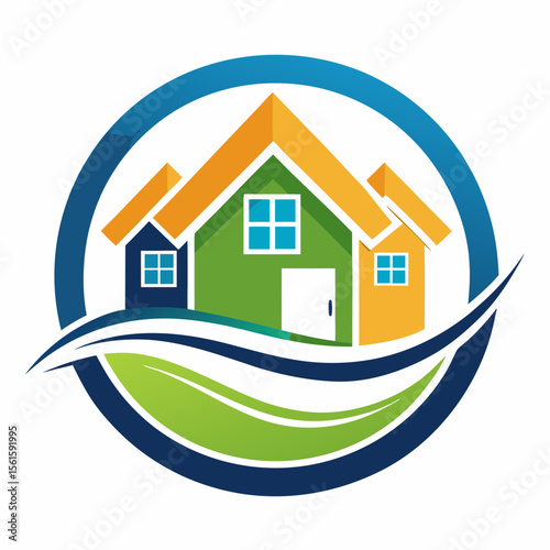 A professional and modern real estate logo featuring the letter V, designed with a house, roof, or property symbol. Ideal for real estate agencies, property dealers, housing companies, construction bu