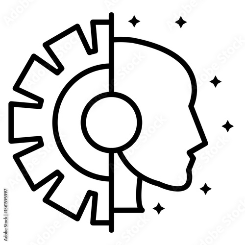 Cyborg Icon