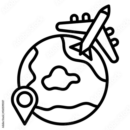 Worldwide Shipping Icon