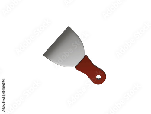 scraper icon 3d illustration render