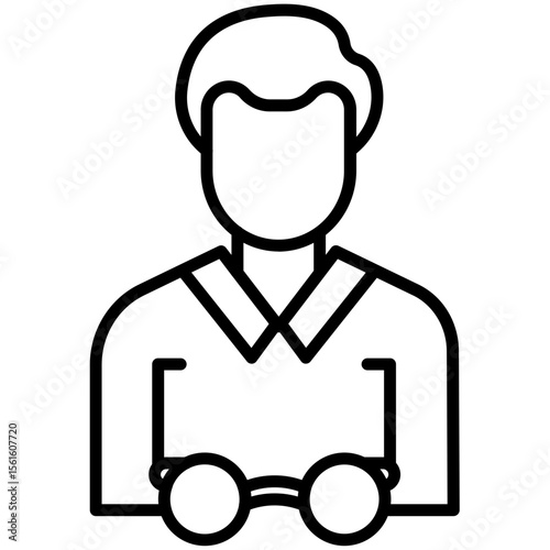Optician Male Icon