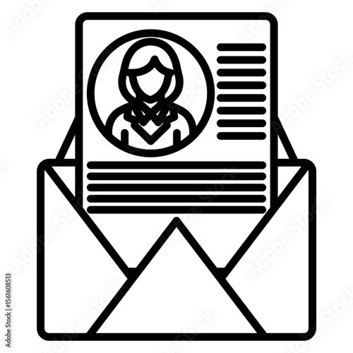 Fashion Newsletter Icon