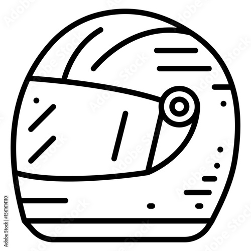 Protective Helmet Icon