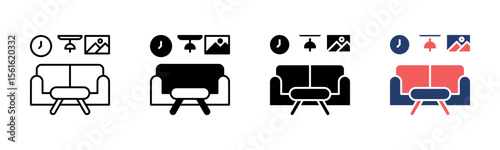 Lobby icon sheet multiple style collection