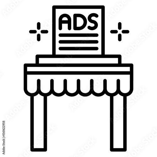 Tabletop Display Icon
