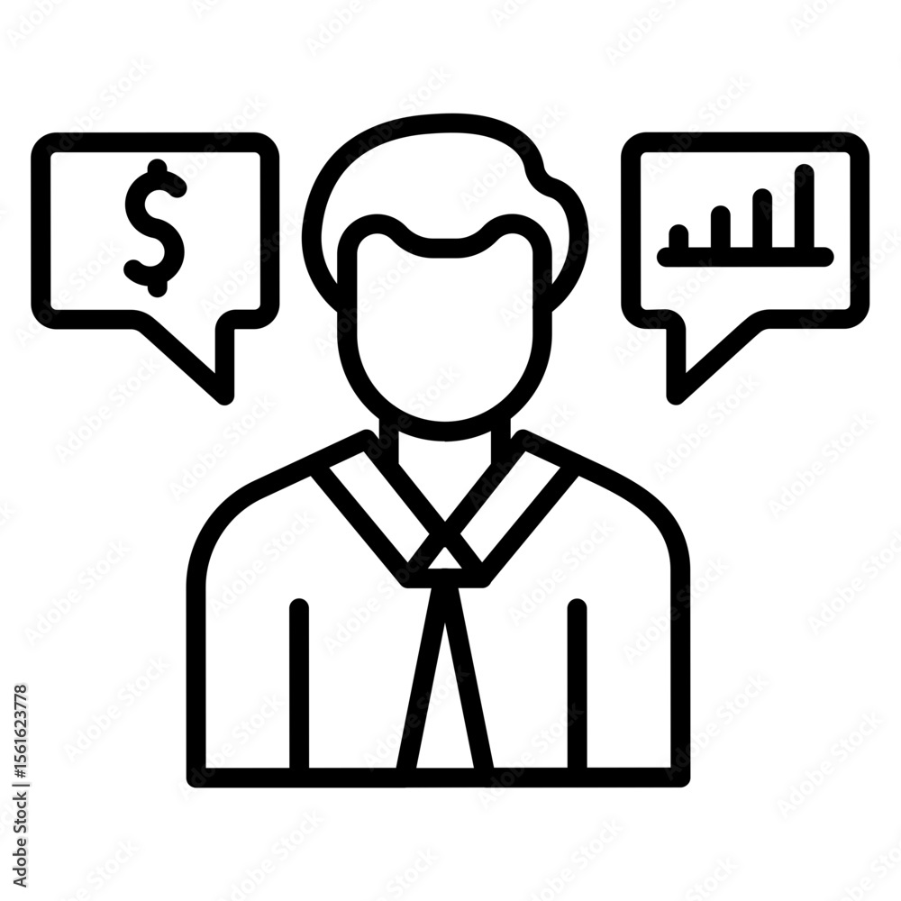 Obraz premium Job Counseling Icon