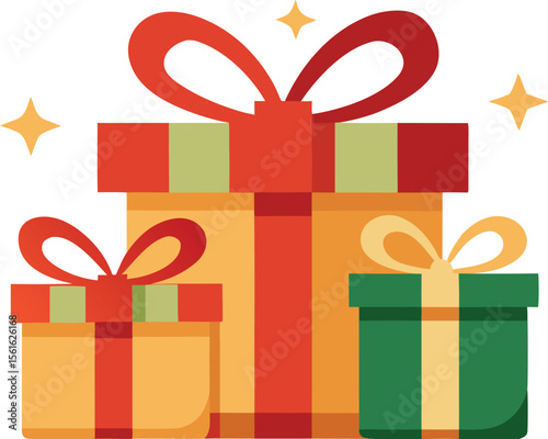 Christmas Gift Bundle with Warm Colors