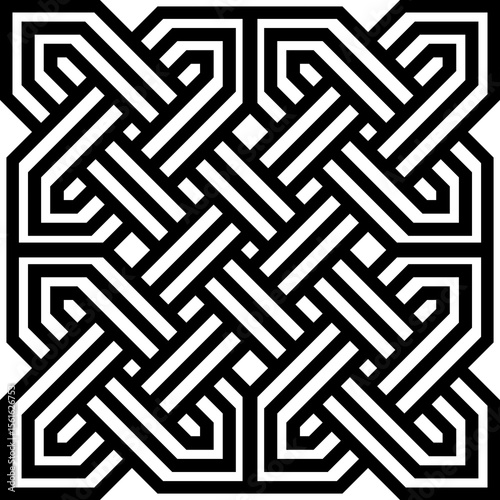 decorative_seamless_black_and_white_armenian_ornament