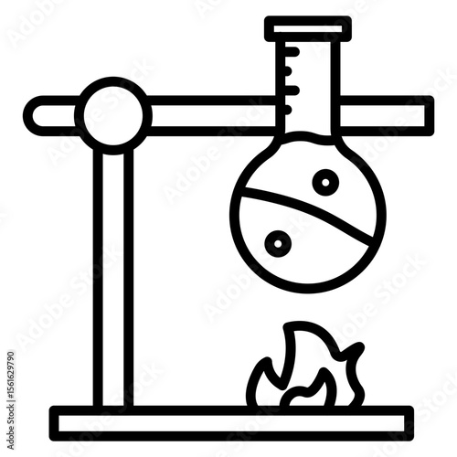 Bunsen Burner Icon