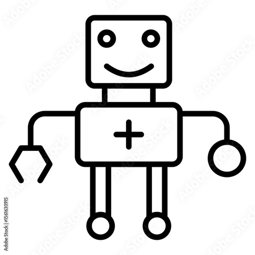Robotic Nurse Icon
