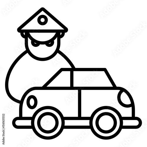 Car Theft Icon