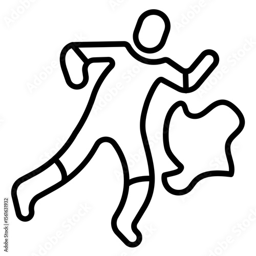 Murder Chalk Icon