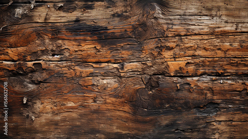 Rustic wooden board