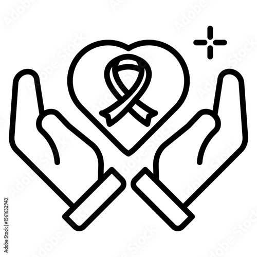 Hopeful Heart Icon