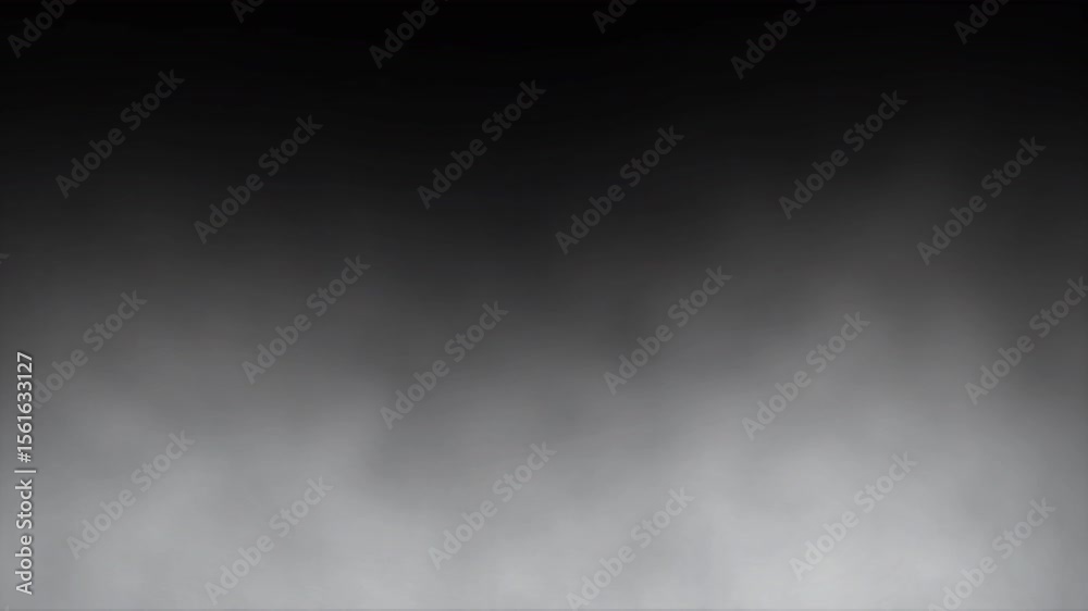 Dense slow moving misty fog or smoke clouds to create a a visual effect of low hanging mist haze environment atmosphere video weather element 4K