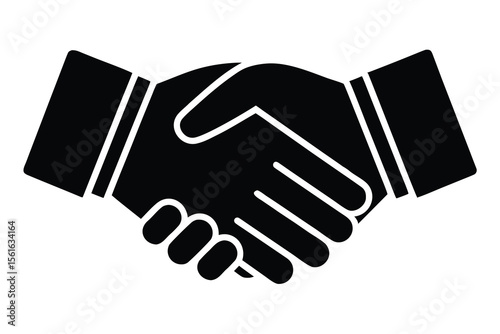 hand-shake-icon--line-isolated-white-background.eps