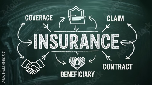 Insurance Concept Representing Protection, Risk Management, and Financial Security