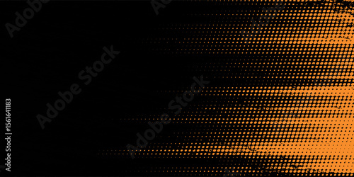 orange black brush Car sticker wrap pattern banner abstract sporty lines black orange color combination grunge brush modern pattern racing motorsport vector design.