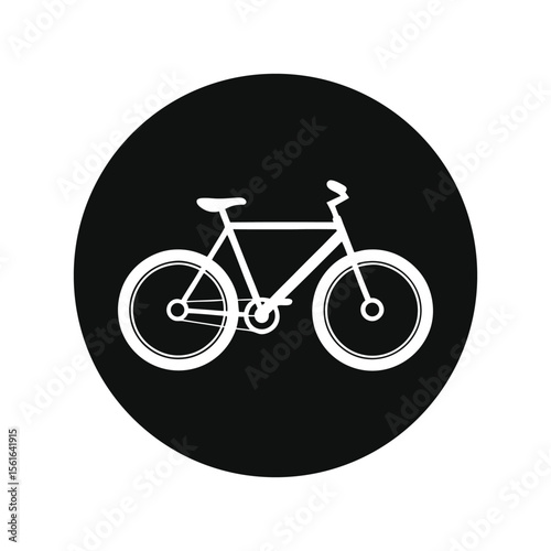 bicycle icon vector illustration