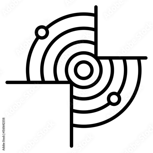 Radar Sensor Icon