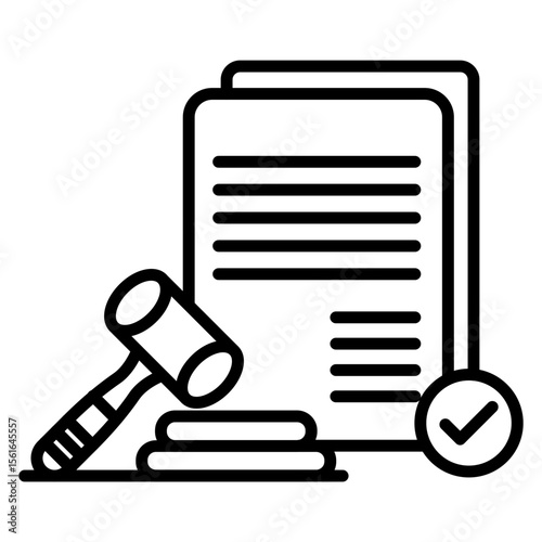 Legal Compliance Icon