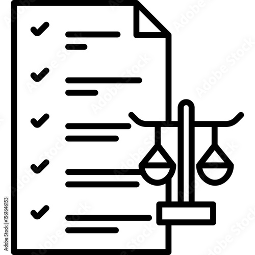 Legal Compliance Icon