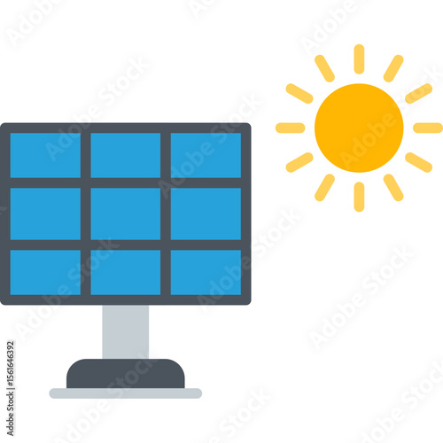Solar Panel Icon