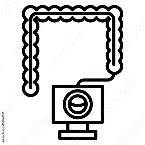 Colonoscopy Icon