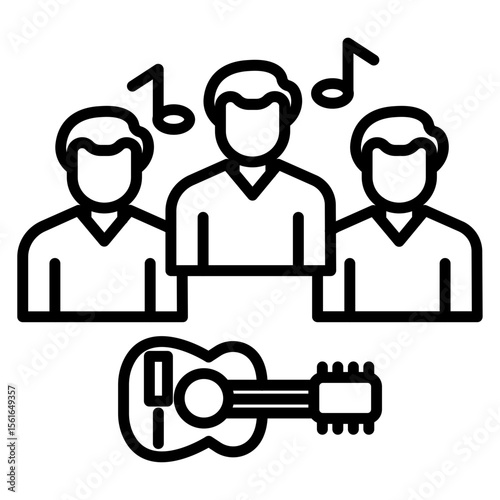 Concert Crowd Icon