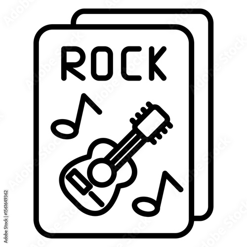 Concert Flyer Icon