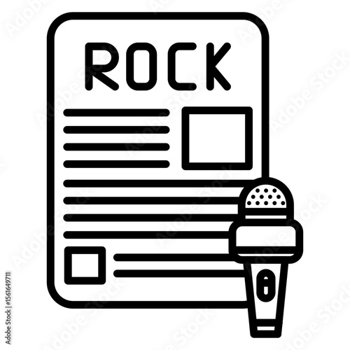 Rock Documentary Icon