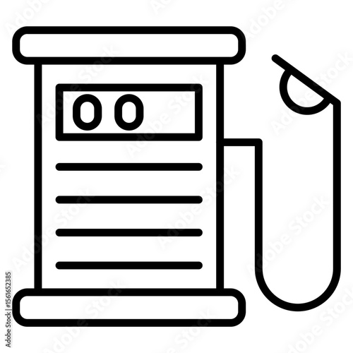 Petrol Station Icon