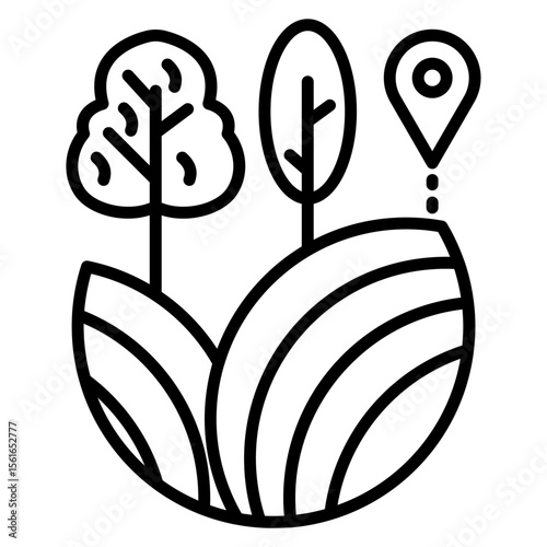 Eco Tourism Icon
