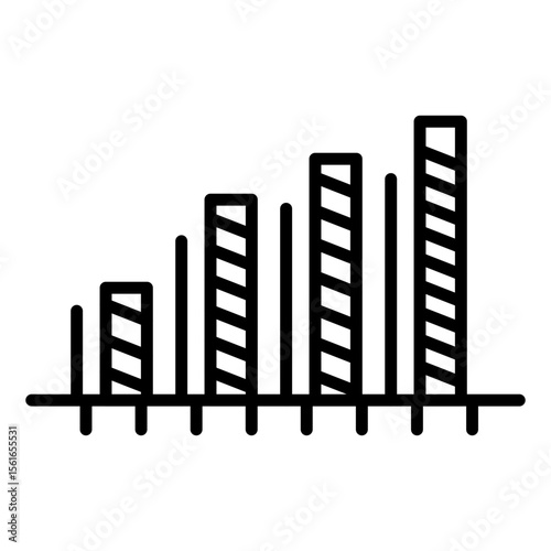 Striped Bars Icon