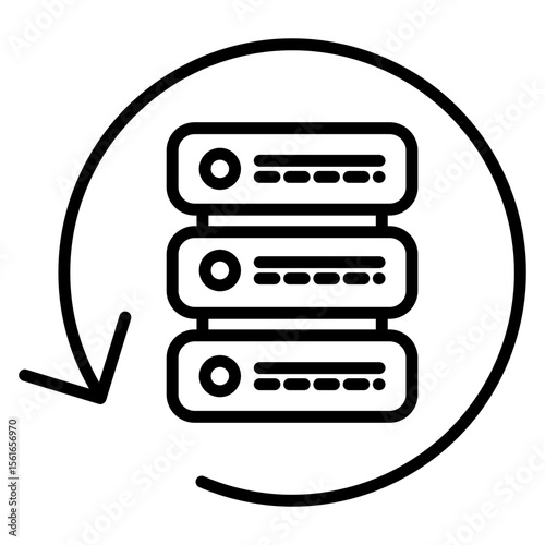 Data Synchronization Icon