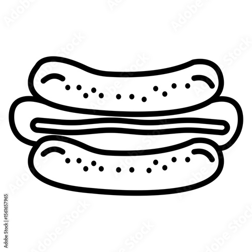 Hot Dog Icon