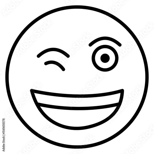Winking Face Icon