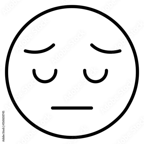 Pensive Face Icon