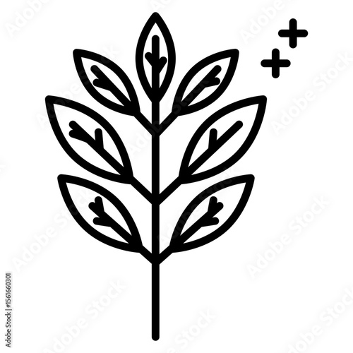 Herb Leaf Icon