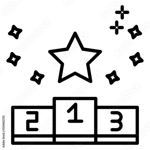 Winners Podium Icon