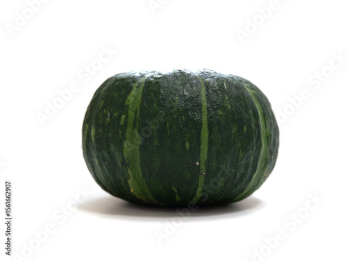 chestnut pumpkin on white background